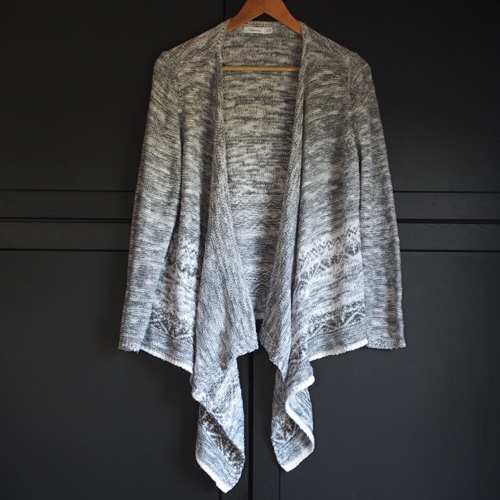 Reitmans | Cotton Waterfall Open Cardigan